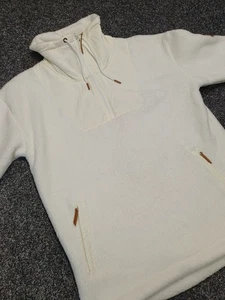 TOGGI Fleece Pullover Women UK 8 1/4 Zip White Bodywarmer - Picture 1 of 10