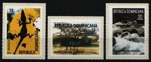 Dominikanische Republik 2000 - Mi-Nr. 2025-2027 ** - MNH - Naturschutz - Bild 1 von 1