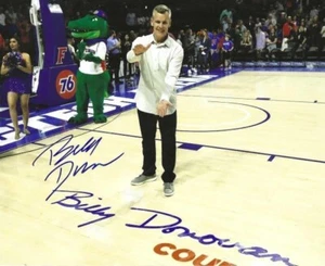 Signiertes 8x10 BILLY DONOVAN Florida Gators handsigniertes Foto mit COA - Bild 1 von 1