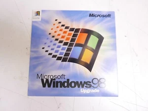 Windows 98 Genuine Upgrade w/ CD & Product Key UNOPENED - Picture 1 of 2