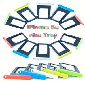 2x Ersatz iPhone 5c Simkartenhalter Nano Simtrey / Slot - Bild 1 von 6