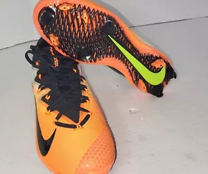 Nike Lunar Vapor Ultrafly Elite Uomo 12.5 Arancione/Nero Baseball Tacchetti Metallo - Foto 1 di 14