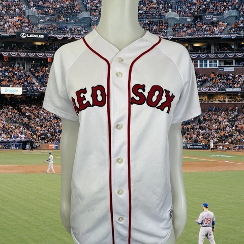 Majestic Boston White Sox Jersey Manny Ramirez Size XL Authentic Vintage VTG Cover