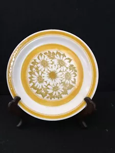 Vintage Jamestown China Ironstone Yellow Daisies 7-1/4” Salad Plate, Set of 4 - Picture 1 of 5