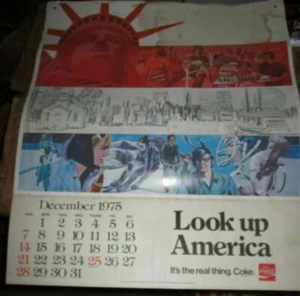 100 COCA-COLA CALENDARS ASSORTED YEARS 1970s - 2000. ALL 25 years old or OLDER - Picture 1 of 2