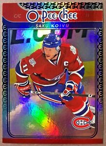 2009-10 OPC O-Pee-Chee Rainbow Parallel #217 Saku Koivu Montreal Canadiens