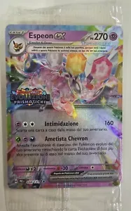 Pokemon - Espeon EX Promo Foil 034/131 Prismatische Evolutions Stamp DEU - Bild 1 von 2