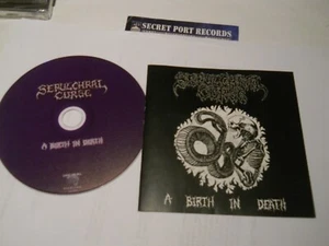 SEPULCHRAL CURSE(-a birth in death,2014USED epcd vg+/vg+,deicide,cannibal corpse - Imagen 1 de 2