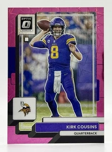 2022 Donruss Optic Pink Velocity #127 Kirk Cousins 76/79 Minnesota Vikings - Picture 1 of 2