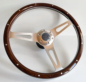 Steering Wheel fits For Jaguar Used XJS J40 XJR X55 Wood Vintage Wooden Classic - Picture 1 of 16