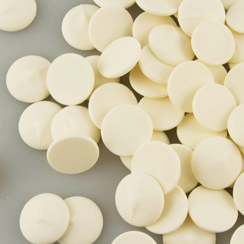 Merckens Coating Melting Wafers Chocolate White 5 Pounds