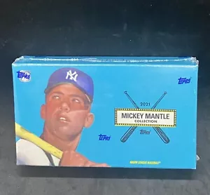 2021 Topps MICKEY MANTLE X Factory Sealed HOBBY Box-Look for Parallels & Autos! - Picture 1 of 4