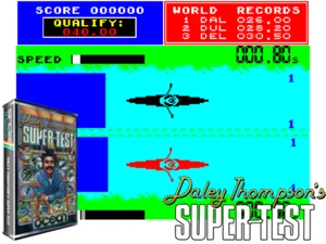 Sinclair ZX Spectrum 48K Game - DALEY THOMPSON'S SUPERTEST - Ocean - Tested - Picture 1 of 1