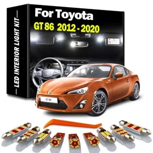 11Pcs Canbus LED Bulb Interior Trunk Dome Light Kit For Toyota 86 GT86 2012-2020 - Picture 1 of 10