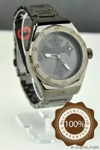 Nuevo Reloj Trend Limited GuEsS para Hombre Acero Inoxidable Negro Multifunciones Nuevo con Etiquetas - Imagen 1 de 1