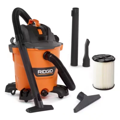 NEW RIDGID 12 Gal 5.0 Peak HP Shop Vac NXT Wet Dry Vacuum Built-In Drain 7' Hose