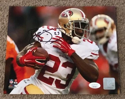 REGGIE BUSH SIGNED AUTOGRAPHED 8X10 PHOTO SAN FRANCISCO 49ERS JSA CERTIFIED - Изображение 1 из 3