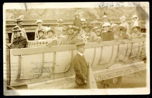 CARTOLINA FOTO REALE - TOUR PANORAMICO DI SAN FRANCISCO 1915 (DB097) - Foto 1 di 2