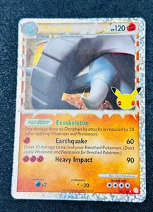 HOLO Donphan 107/123 NM / M - Pokemon 25th Celebrations Secret Rare Classic Card - Foto 1 di 4