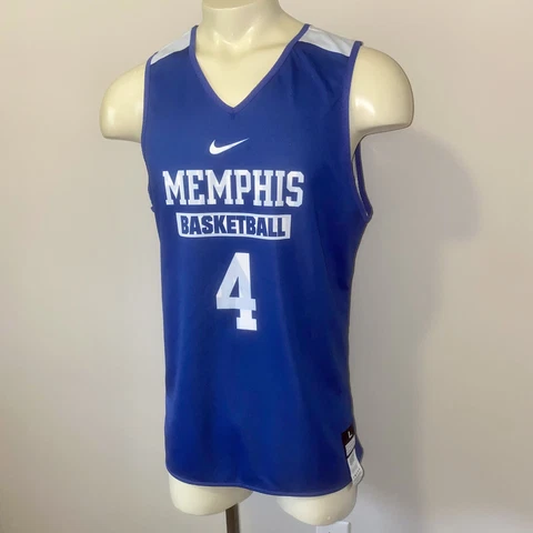MEMPHIS TIGERS Basketball Jersey Team Issue Practice Player Worn Nike Mens LARGE Cover