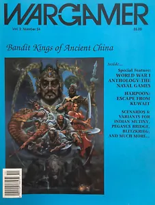 WARGAMER Magazine 2:24--Bandit Kings of Ancient China; 3rd Fleet; Harpoon. EX! - Picture 1 of 5