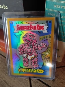 RORY MCQUEEN  2024 TOPPS GARBAGE PAIL KIDS CHROME SERIES 7 GOLD AUTOGRAPH #44/50 - Picture 1 of 3