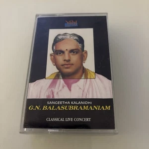 G N Balasubramaniam - Classical Live Consert - Rare Cassette Tape Tested & VGC - Picture 1 of 7