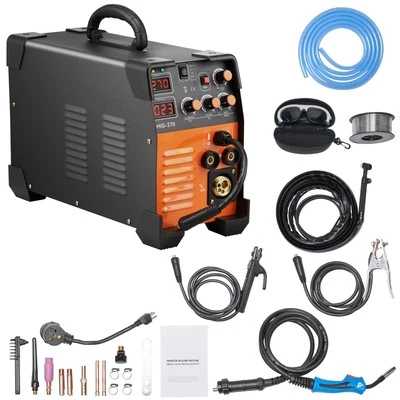 VEVOR Uimoso Mig Welder Welding Machine 270A MIG MMA TIG 3 In 1 Welder Combo 110V/220V