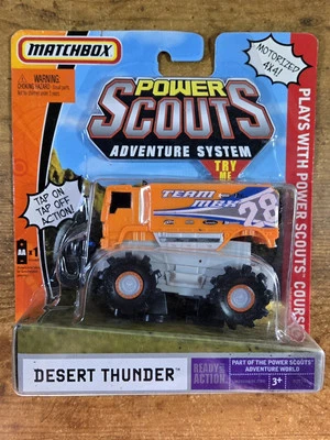 Matchbox Power Scouts Adventure System DESERT THUNDER Team MBX, Battery Operated - Image 1 of 4