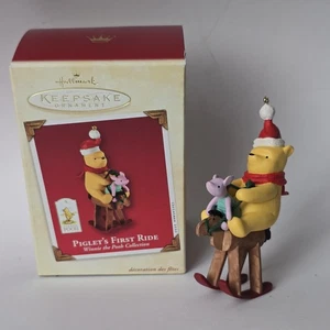 Hallmark Keepsake Ornament 2003 - Ferkel’s erste Fahrt - Classic Winnie the Pooh - Bild 1 von 8