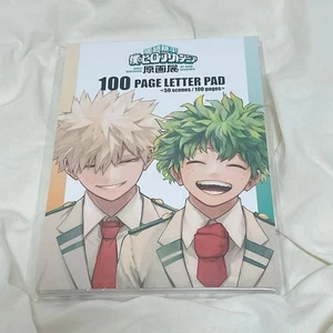 My Hero Academia Original Art Exhibition 100-page letter pad - Picture 1 of 6