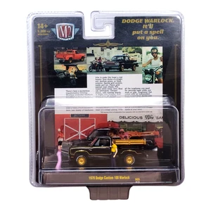 Dodge Custom 100 Warlock 1978 M2 Machines minifiguras negras 67500-R05 2024 - Imagen 1 de 2
