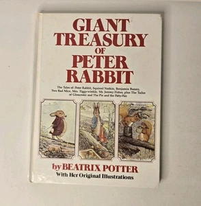 Giant Treasury of Peter Rabbit by Beatrix Potter 1980 Large Hardcover Book - Picture 1 of 12