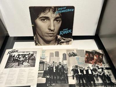 BRUCE SPRINGSTEEN The River COLUMBIA 2XLP VG with lyric sheet insert - Image 1 of 4