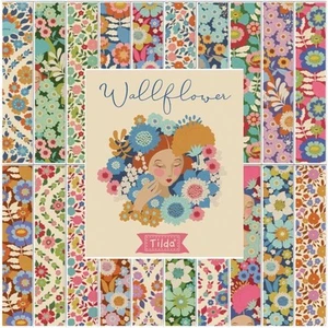 Tilda Wallflower - Fat Quarter Bundle 20 pieces - Picture 1 of 12
