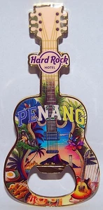 Hard Rock Hotel PENANG Bottle Opener Guitar V20 Magnet - Picture 1 of 1