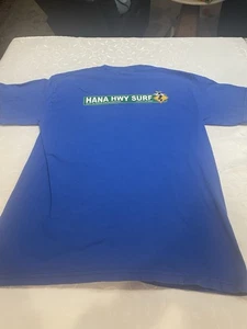 Camiseta Hana Highway Surf HANA MAUI HAWAII Azul 18 pulgadas P2P Apx Talla Pequeña “284” - Imagen 1 de 9