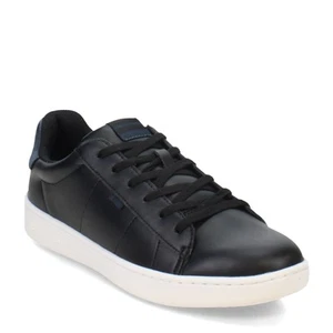 Men's Ben Sherman, Hampton Sneaker BSMHAMPGV-0627 Black White Navy BLEND - Picture 1 of 8