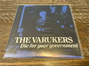 The Varukers "Die For Your Government" 7" (Vinyl, Havoc Records) - Picture 1 of 2