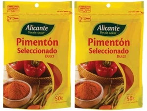 ALICANTE Pimentón Dulce 50 gr. | Süßpaprikapulver - 2er Pack - Bild 1 von 1
