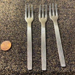 "3 VINERS of Sheffield England horquillas de pastelería pequeñas de acero inoxidable Petite 5""" - Imagen 1 de 11