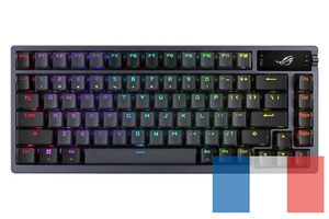 Asus ROG AZOTH Clavier gaming sans fil (USB/Bluetooth/RF 2,4 GHz) - Zdjęcie 1 z 11