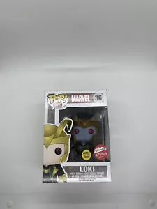 Funko Pop Marvel Frost Giant Loki #36 GITD Fugitive Toys Exclusive - Picture 1 of 6