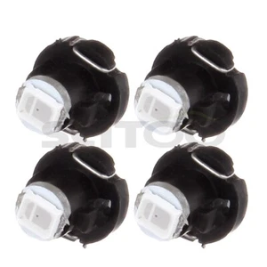 4pcs T3 Neo Wedge 2835 LED Heater Control Bulbs 12V Light Lamp A/C Climate Blue - Picture 1 of 8