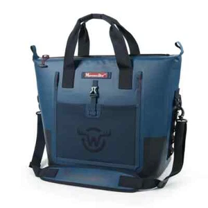 New Moosejaw 42 Can Chilladilla Soft-Sided Cooler Tote - Midnight Blue - Picture 1 of 8