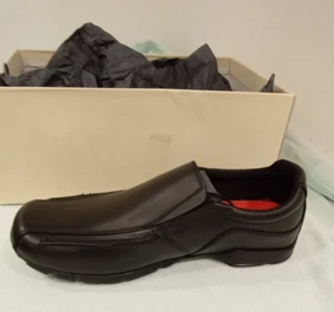 Hush Puppies BESPOKE older Boys Comfort Slip-On Shoes School Size 7 - Picture 1 of 8