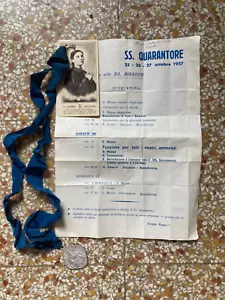 RARA RELIQUIA DE COLECCIÓN Santa Gemma Galgani: ¡ex-Vestibus Monasterio Pasionista de Nápoles! - Imagen 1 de 10