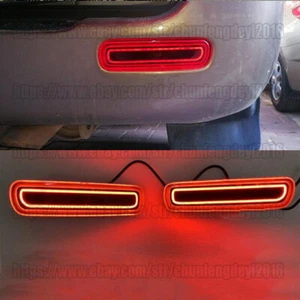For 1998-2007 Lexus LX470 2PCS Car LED Brake Bulb Fog Lamp Rear Bumper Light - Bild 1 von 2