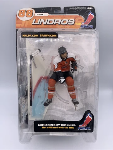Eric Lindros  ~ McFarlane Toys ~Action Figure ~ NHLPA Series Cover