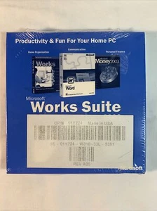 Microsoft Works Suite 2003 Set with Product Key. never used. - Picture 1 of 5